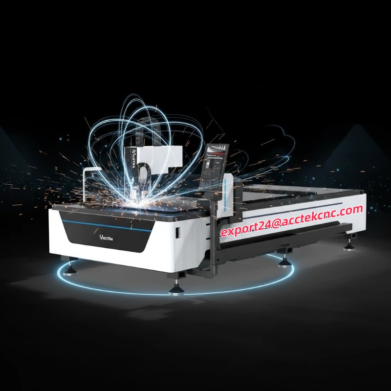 Industrial Fiber Laser Cutting Machine - ماكينة قطع بالليزر 3000 واط، مساحة