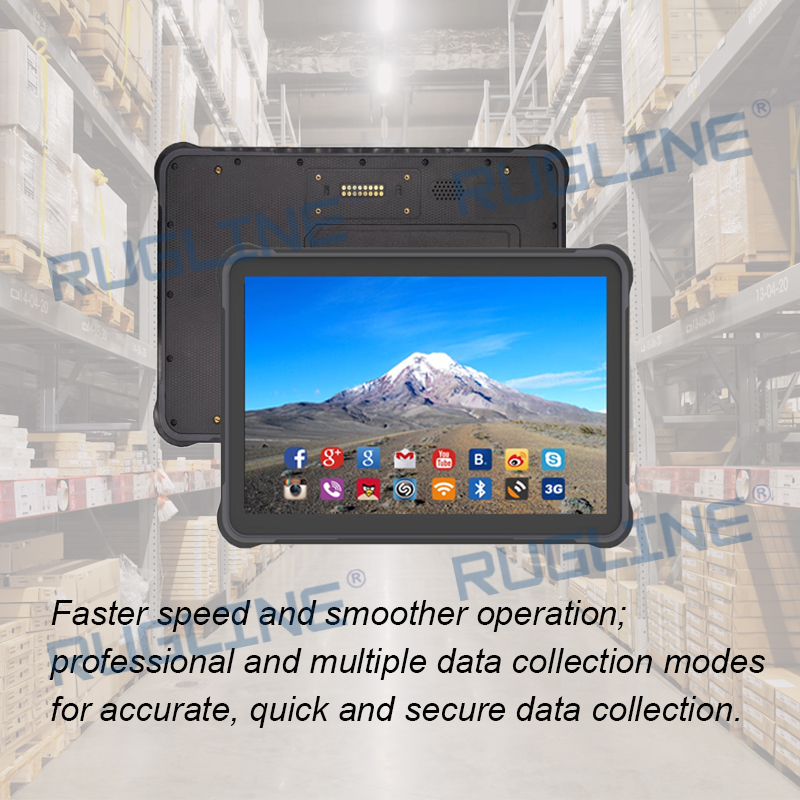 جهاز لوحي RUGLINE Android 11.0 - مراجعة Industrial Laser Scanner وسعره