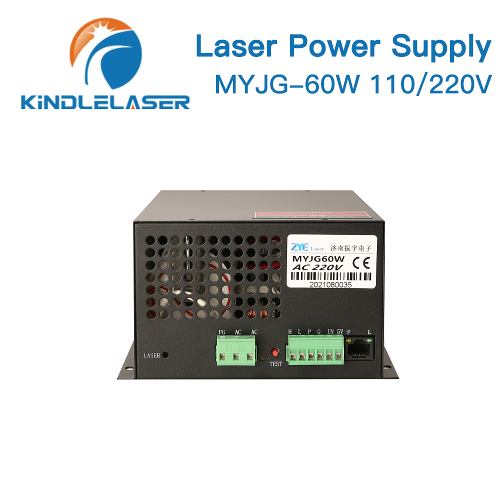 Kindleliser 60 واط CO2 ليزر ام - مراجعة Laser Power Supply 60W وسعره