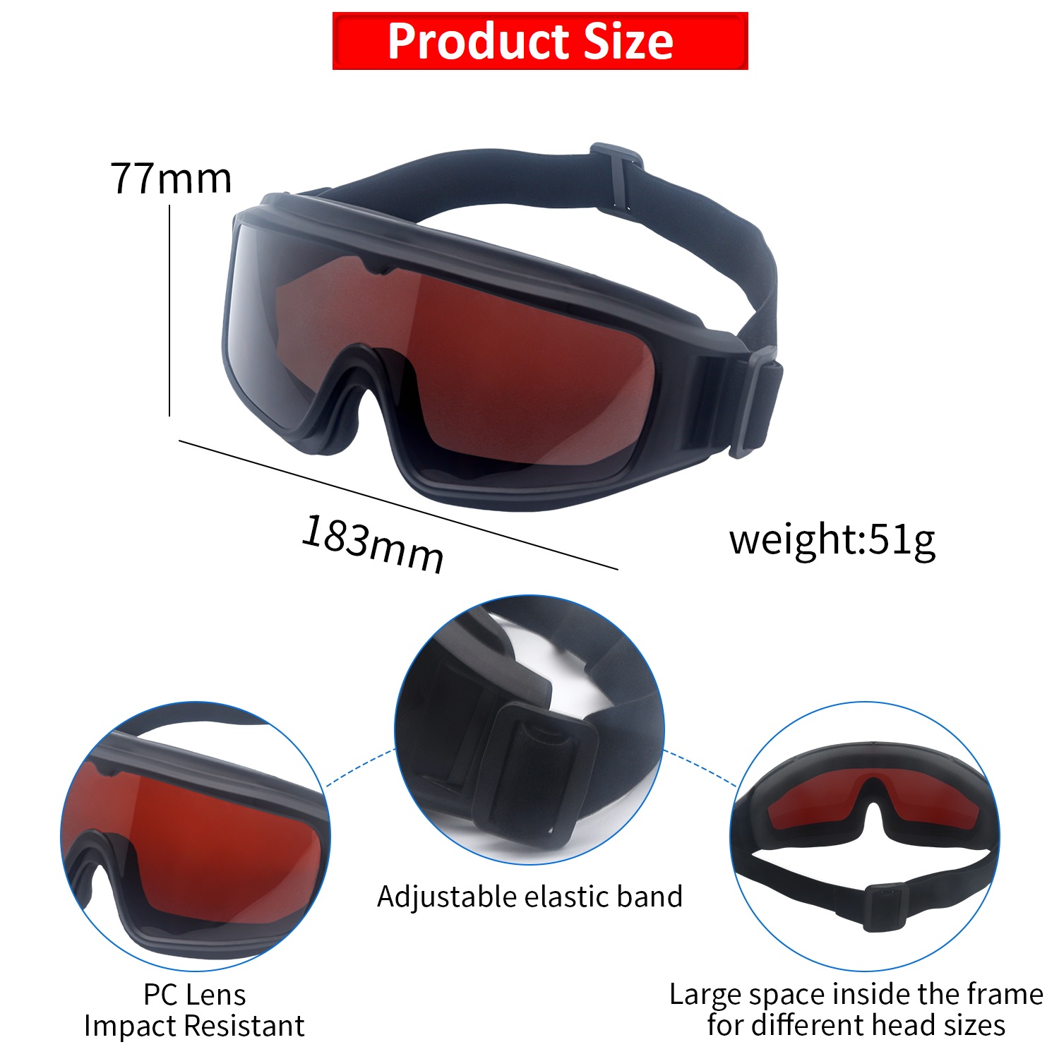 الليزر نظارات واقية الأشعة تحت - مراجعة Industrial Laser Glasses وسعره