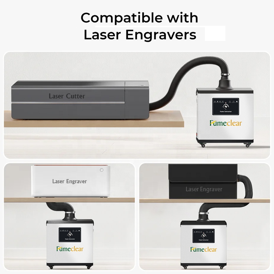 جهاز تنقية الدخان الصناعي لقطع - مراجعة Industrial Fiber Laser Cutting Machine وسعره
