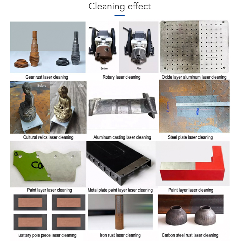 جهاز إزالة الصدأ بالليزر الليف - مراجعة Industrial Laser Cleaning Equipment وسعره
