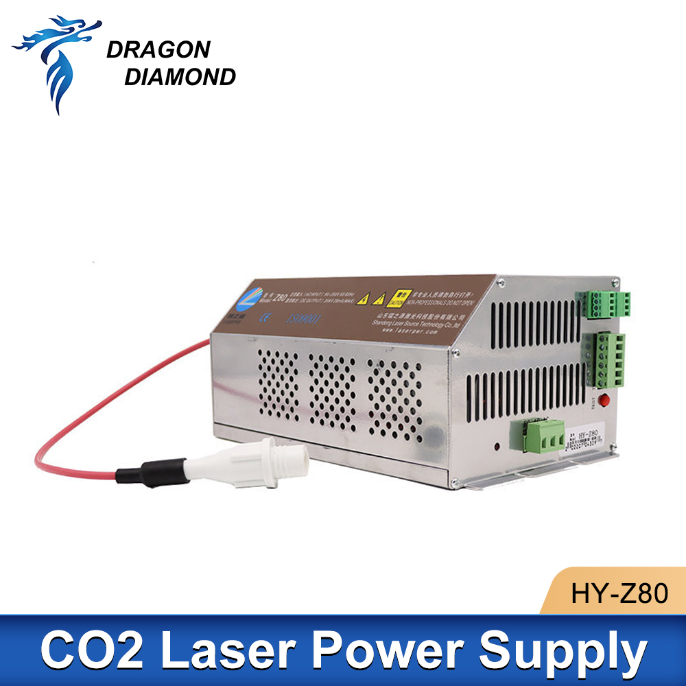 التنين الماس HY-Z80 Co2 مصدر ط - مراجعة Laser Power Supply 60W وسعره
