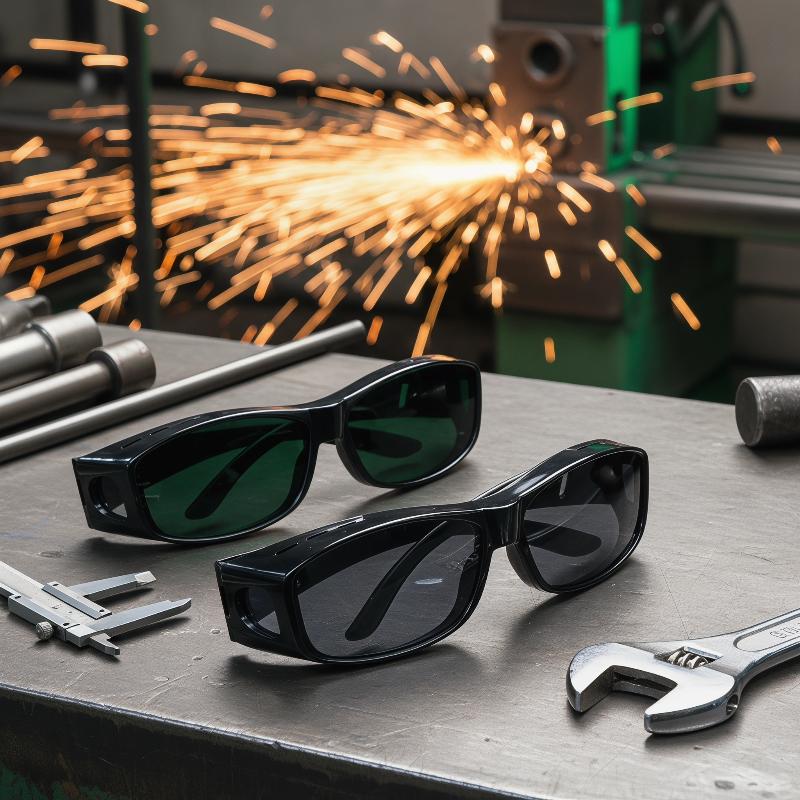 نظارات واقية للحام مضادة للأشع - مراجعة Industrial Laser Glasses وسعره