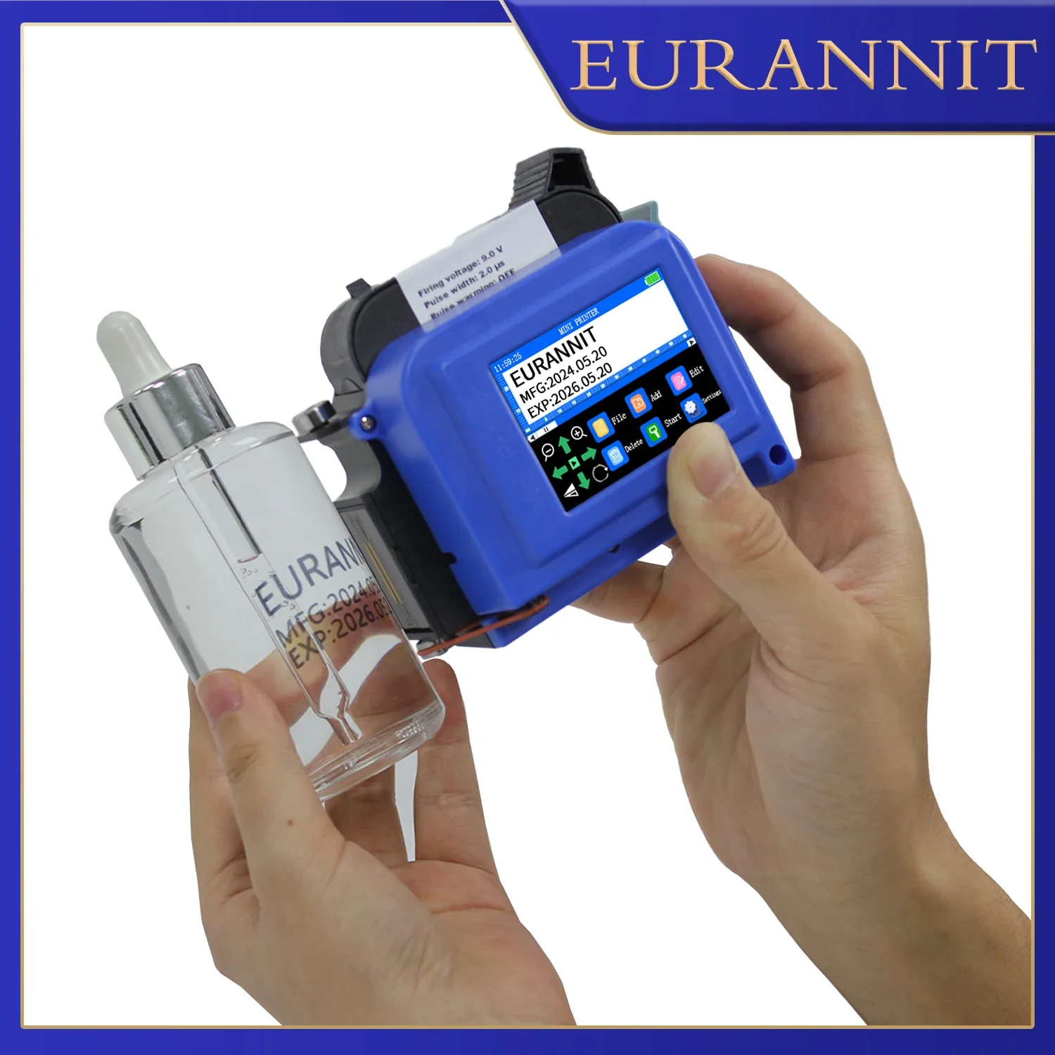 EURANNIT E11 25.4 مللي متر/1 ب - مراجعة Industrial Laser Printing Machine وسعره