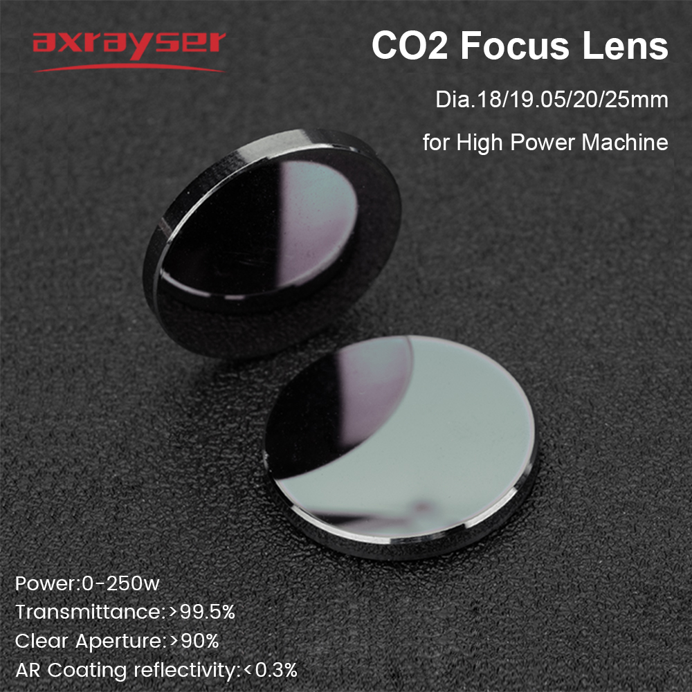 عدسة تركيز Axrayser CO2 CVD/PV - مراجعة Laser Focus Lens وسعره