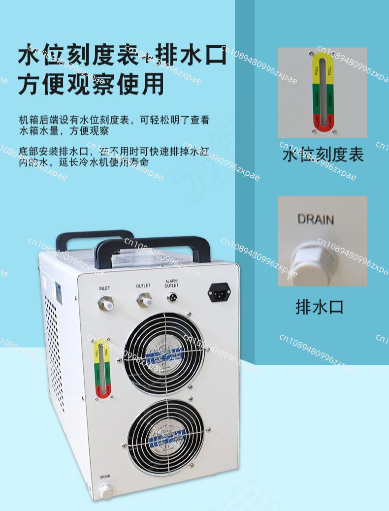 مبرد مياه صناعي 220 فولت 110 ف - مراجعة Laser Power Supply 60W وسعره