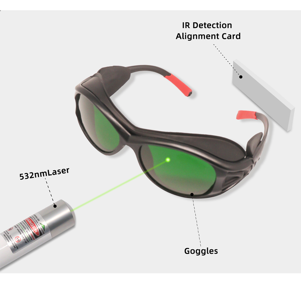 نظارات واقية من الليزر، نظارات - مراجعة Industrial Laser Glasses وسعره
