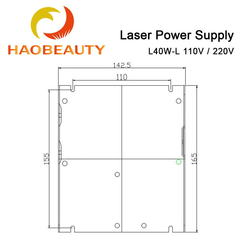 HAOBEAUTY MYJG-40 CO2 مصدر طاق - مراجعة Industrial Laser Cutting وسعره