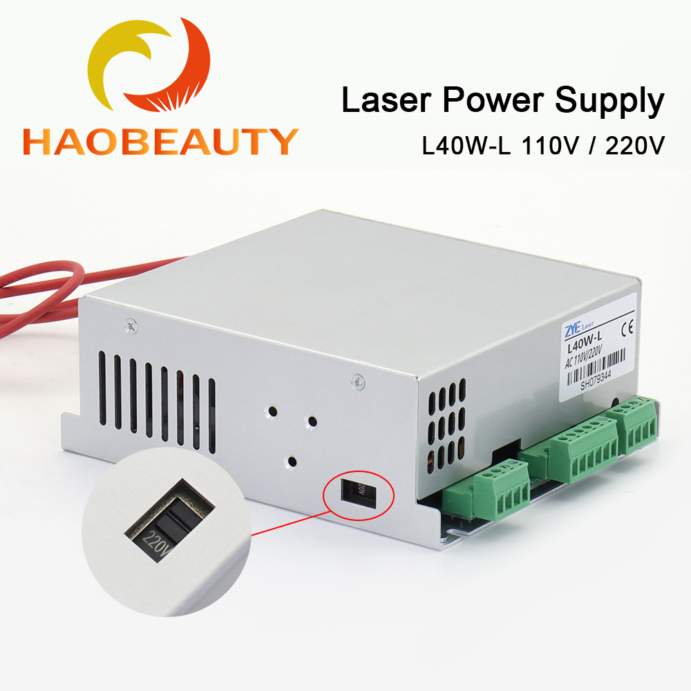 HAOBEAUTY MYJG-40 CO2 مصدر طاق - مراجعة Industrial Laser Cutting وسعره