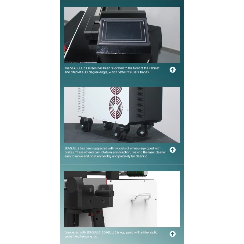 جهاز تنظيف بالليزر المحمول بقو - مراجعة Industrial Laser Cleaning Equipment وسعره