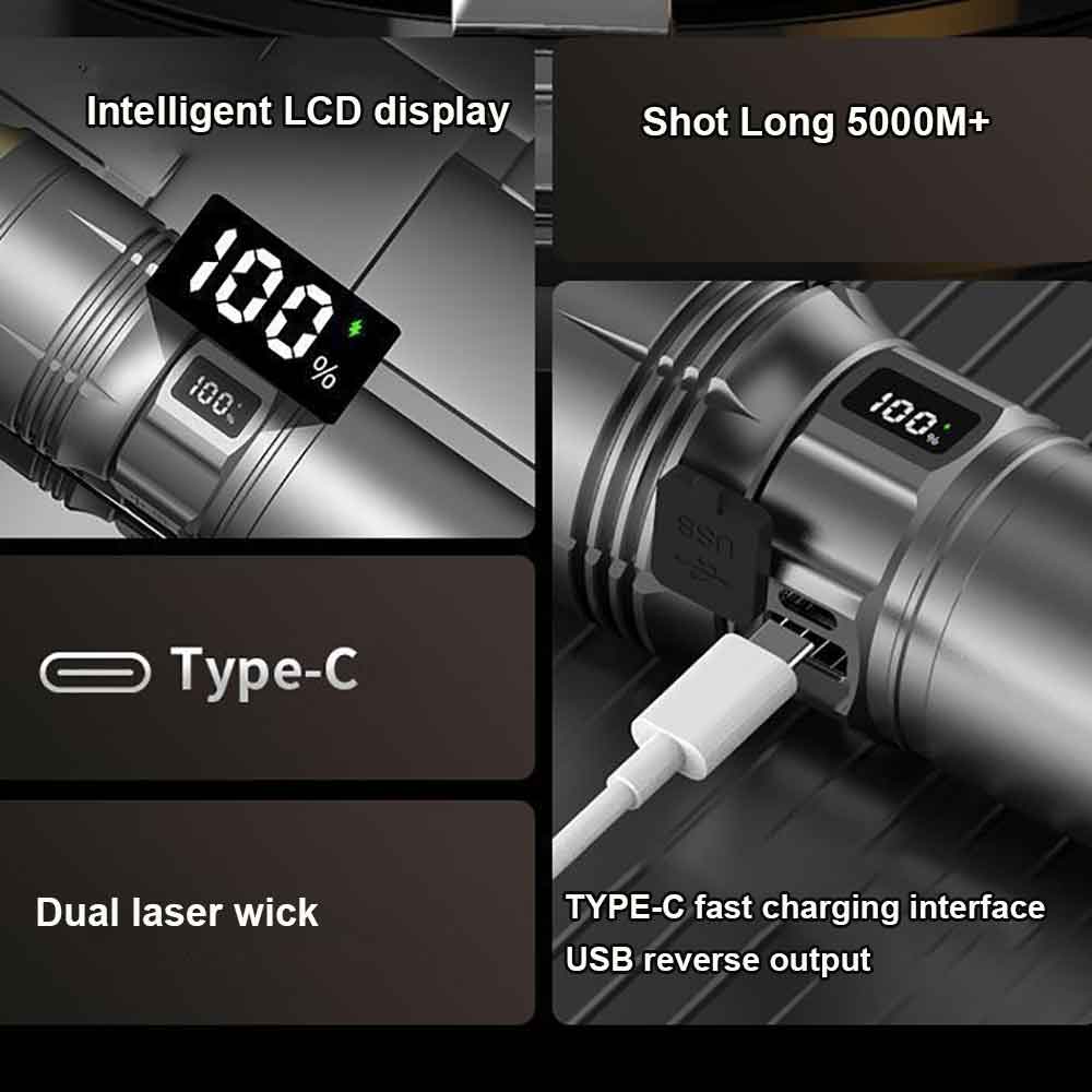 2025 أحدث 10000mah ليزر أبيض و - مراجعة Laser Power Supply 60W وسعره