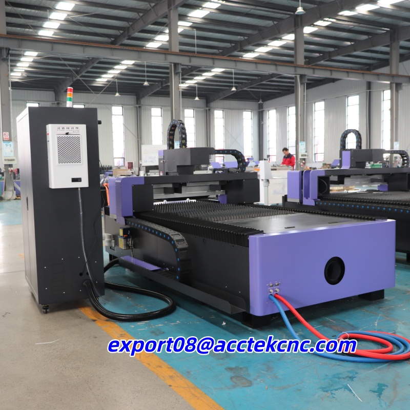 آلة قطع بالليزر الليفي صغيرة ا - مراجعة Industrial Fiber Laser Cutting Machine وسعره