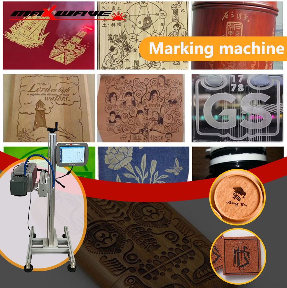 آلة الوسم بالليزر CO2 الطائرة  - مراجعة Industrial Laser Printing Machine وسعره