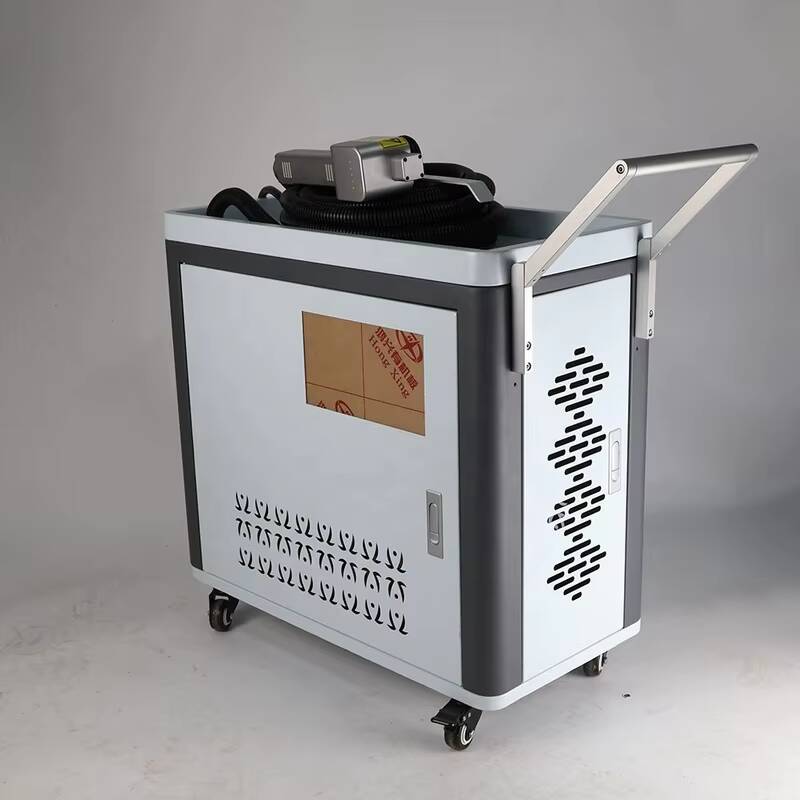 منظف ليزر نبضي بقوة 100 واط بس - مراجعة Industrial Laser Cleaning Equipment وسعره
