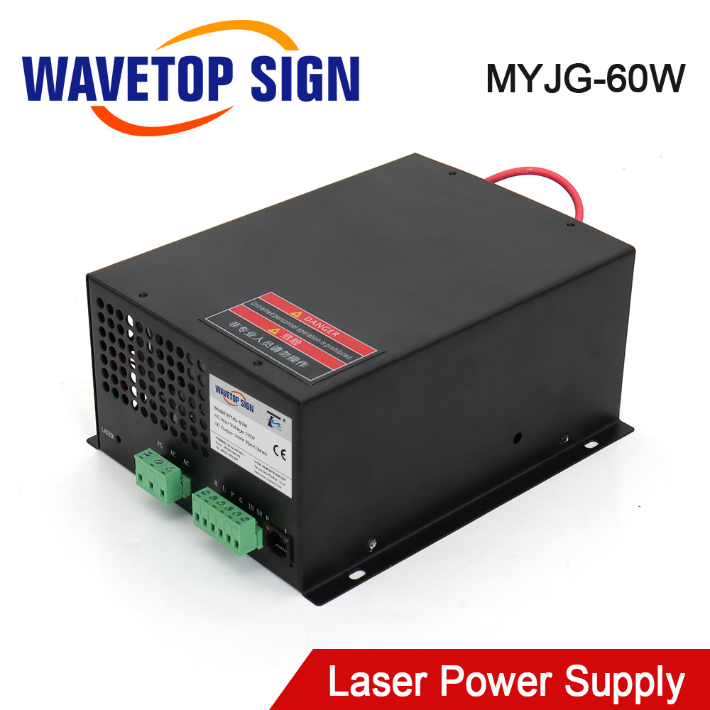 مصدر طاقة ليزر ثاني أكسيد الكر - مراجعة Laser Power Supply 60W وسعره